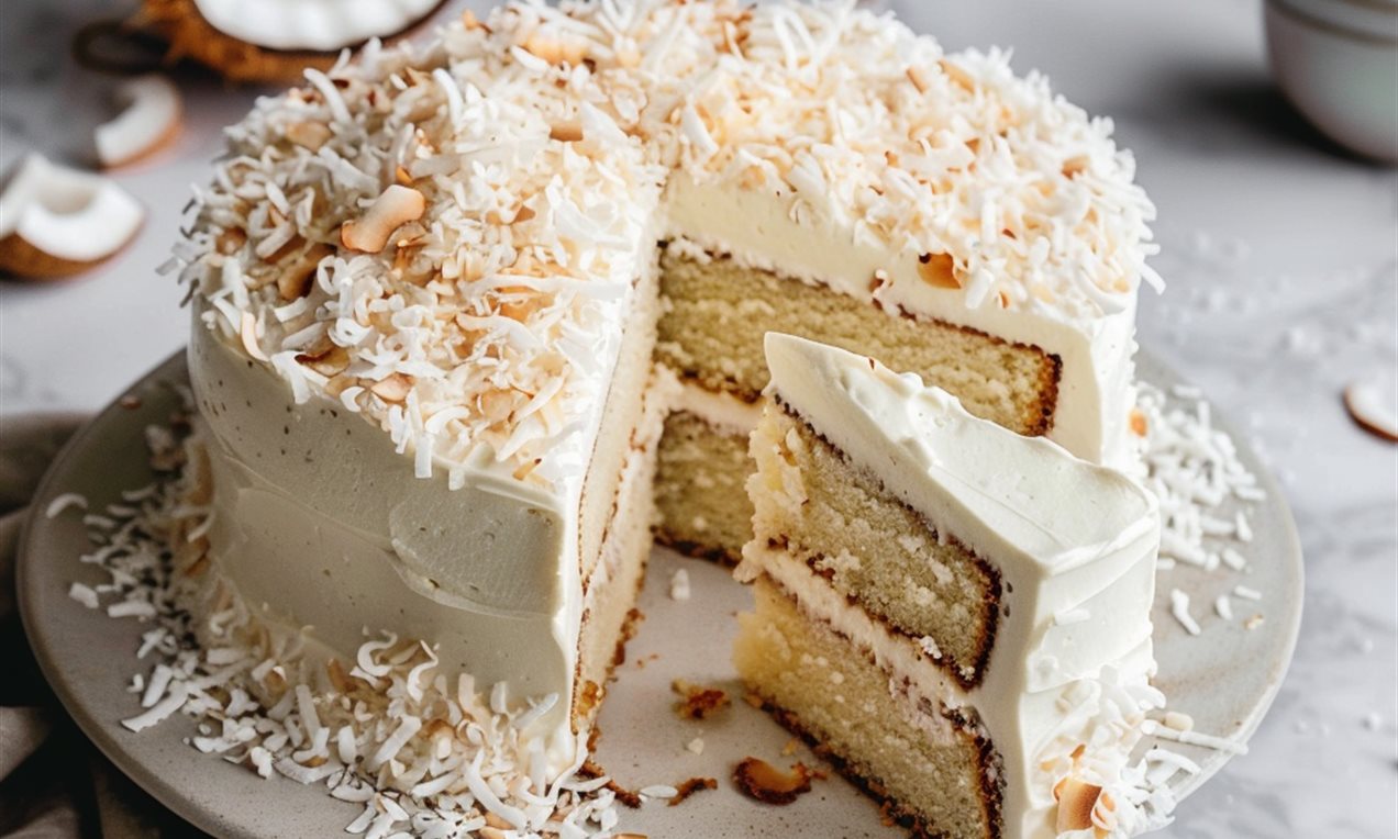 Coconut Cake Recipe | Dr. Oetker