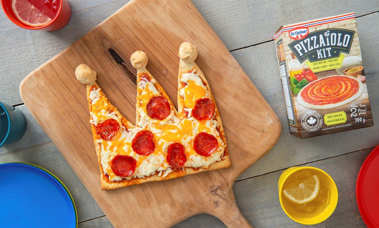King of My Heart Pizza Recipe | Dr. Oetker