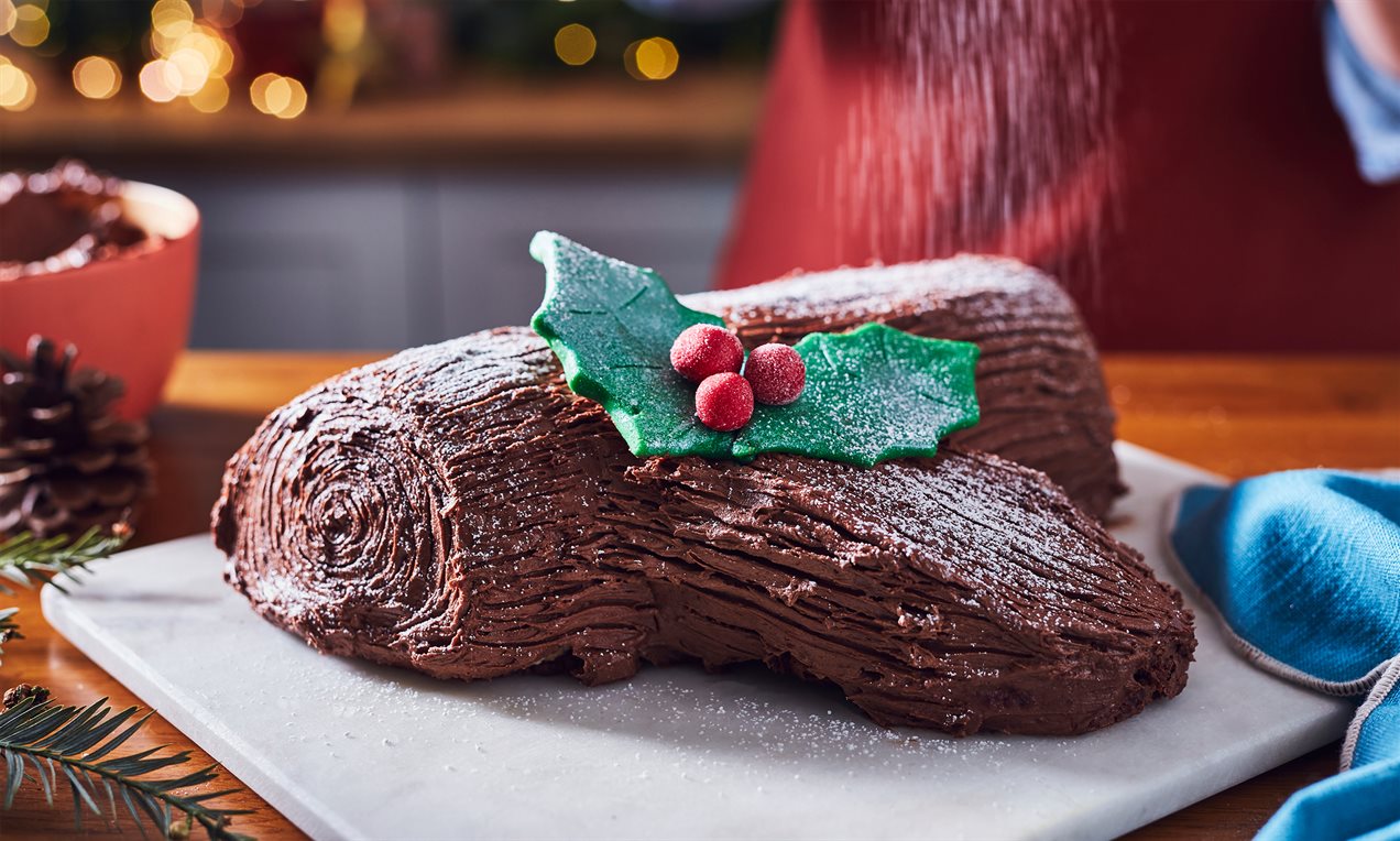Classic Yule Log Recipe | Dr. Oetker