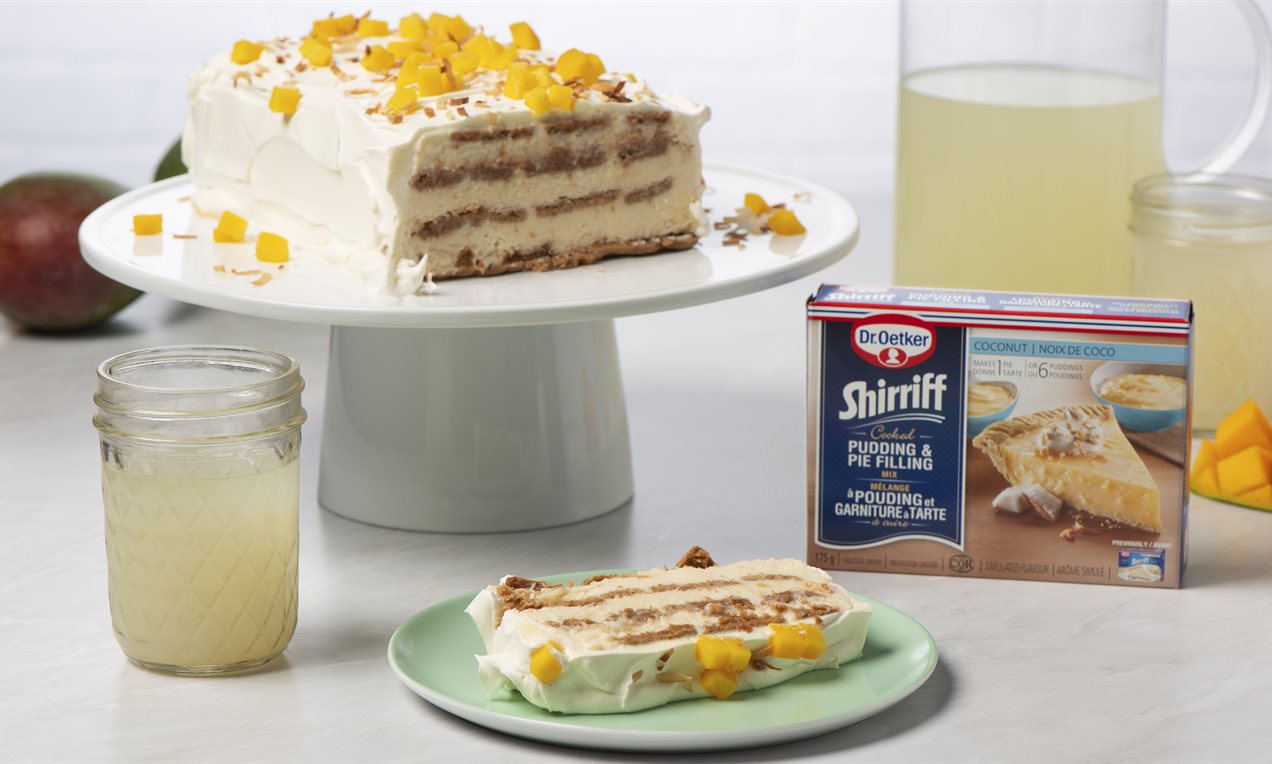 Mango Coconut Semifreddo Recipe | Dr. Oetker