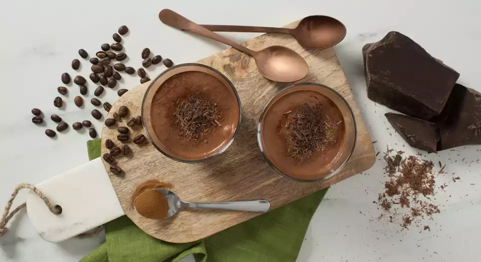 Fondue à la mousse au chocolat pour deux Recette