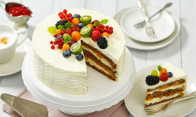 fresh fruit cake recipe