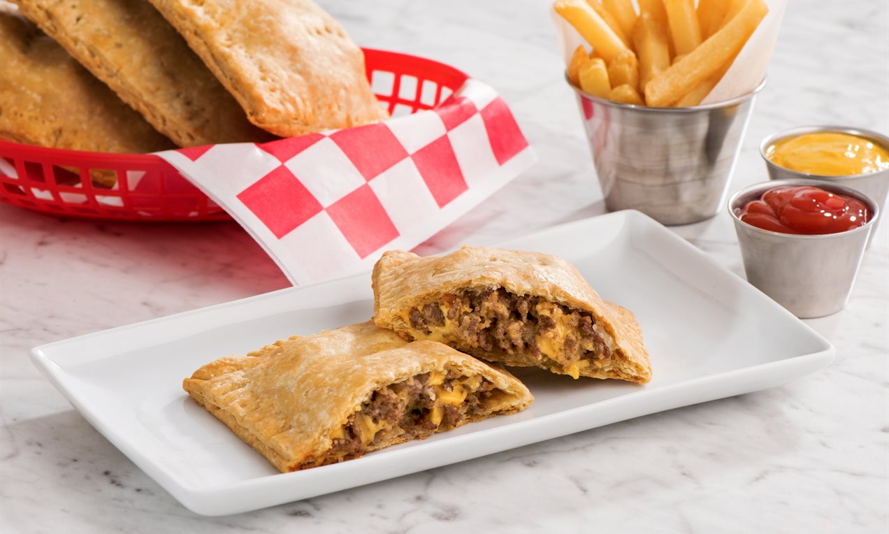 Cheeseburger Hand Pies Recipe | Dr. Oetker