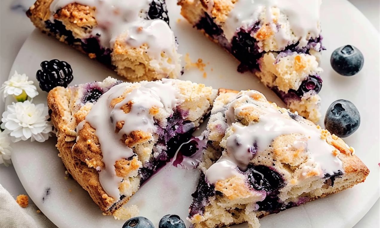 Blueberry Scones Recipe | Dr. Oetker