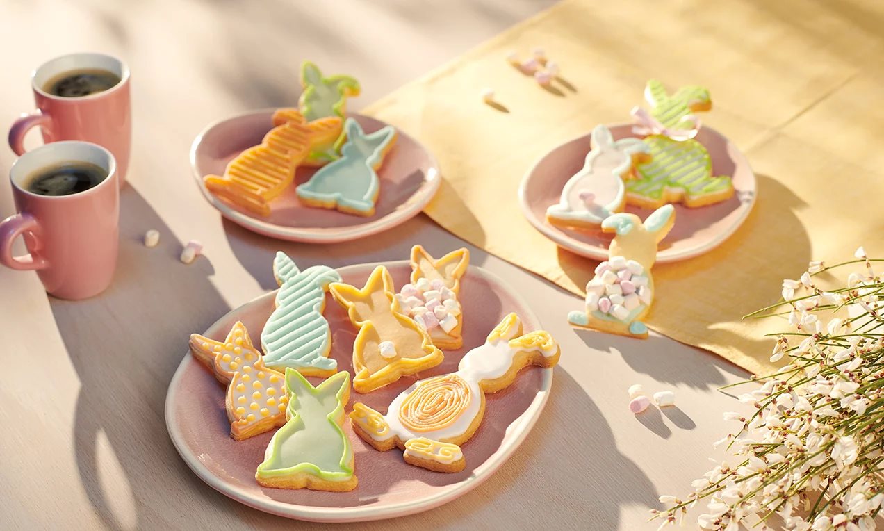 Chocolate Orange Easter Bunny Cookies Recipe Dr. Oetker