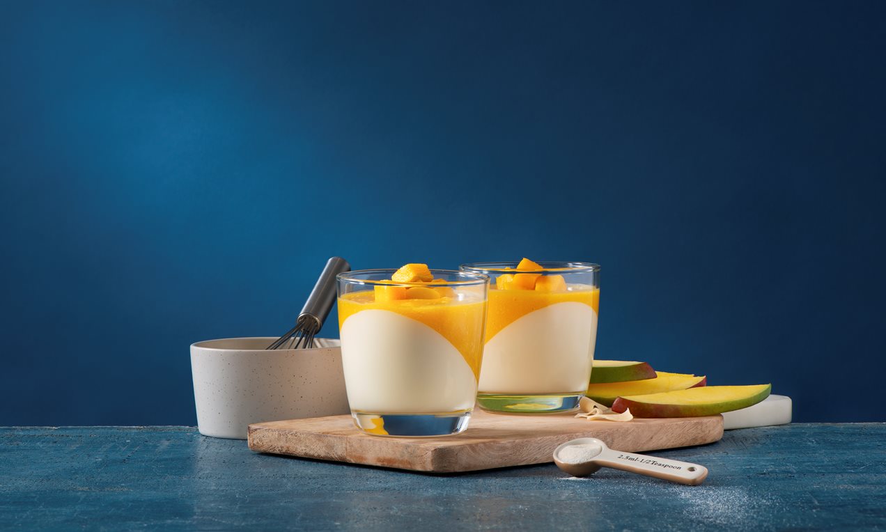 Mango Panna Cotta Recipe Dr. Oetker