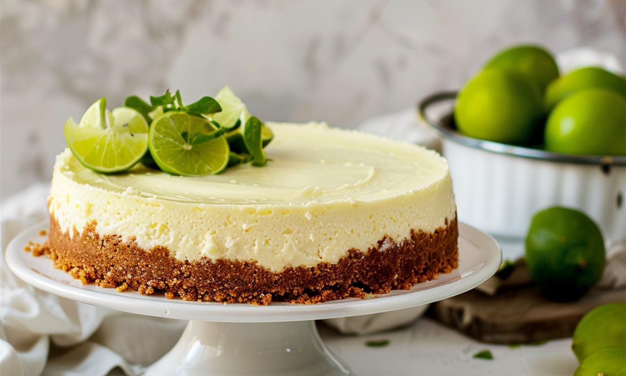Key Lime Cheesecake Recipe | Dr. Oetker