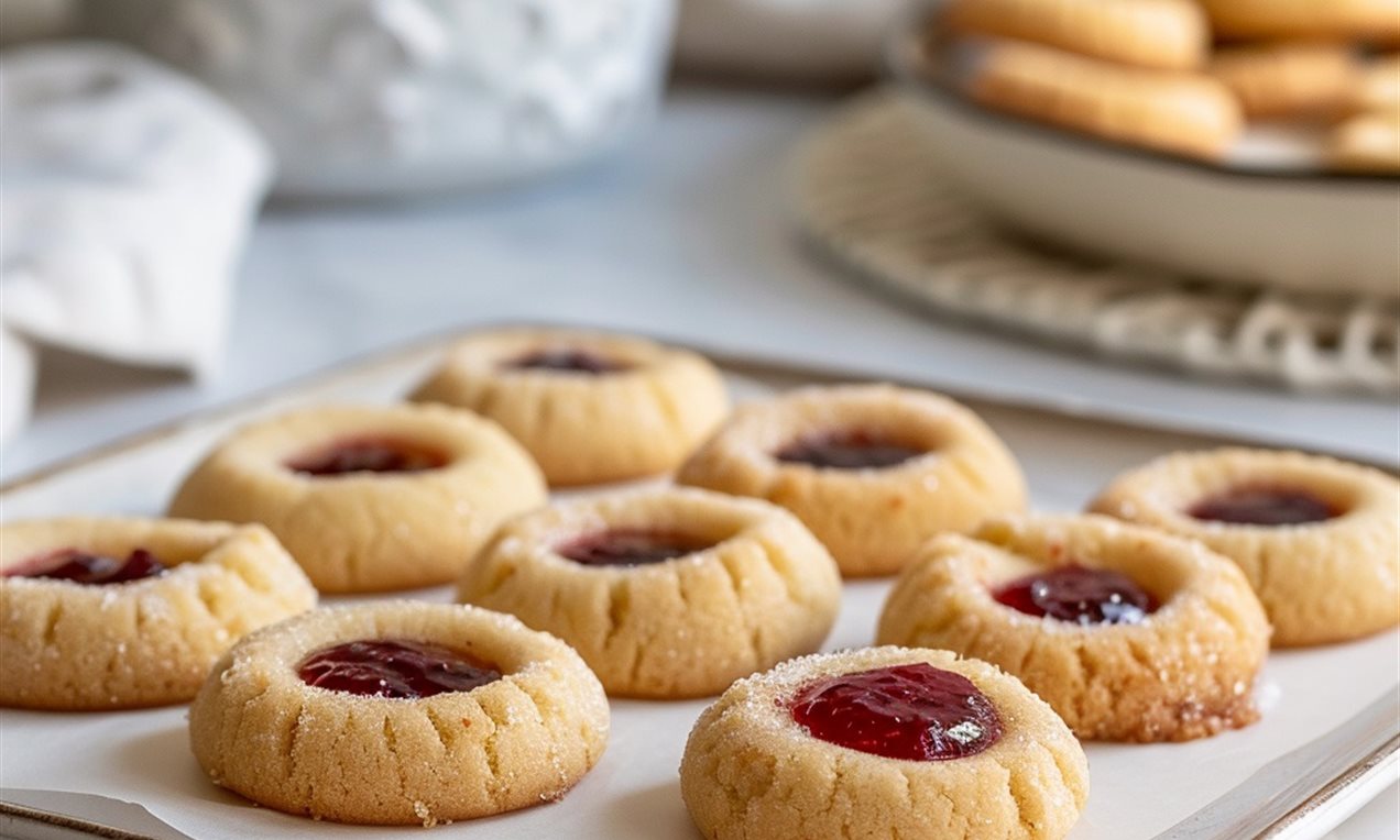 Thumbprint Cookies Recipe | Dr. Oetker