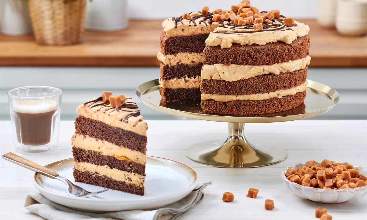 Chocolate Caramel Cake Recipe Dr. Oetker